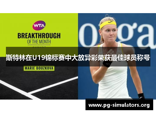 斯特林在U19锦标赛中大放异彩荣获最佳球员称号 斯特林在U19锦标赛中大放异彩荣获最佳球员称号